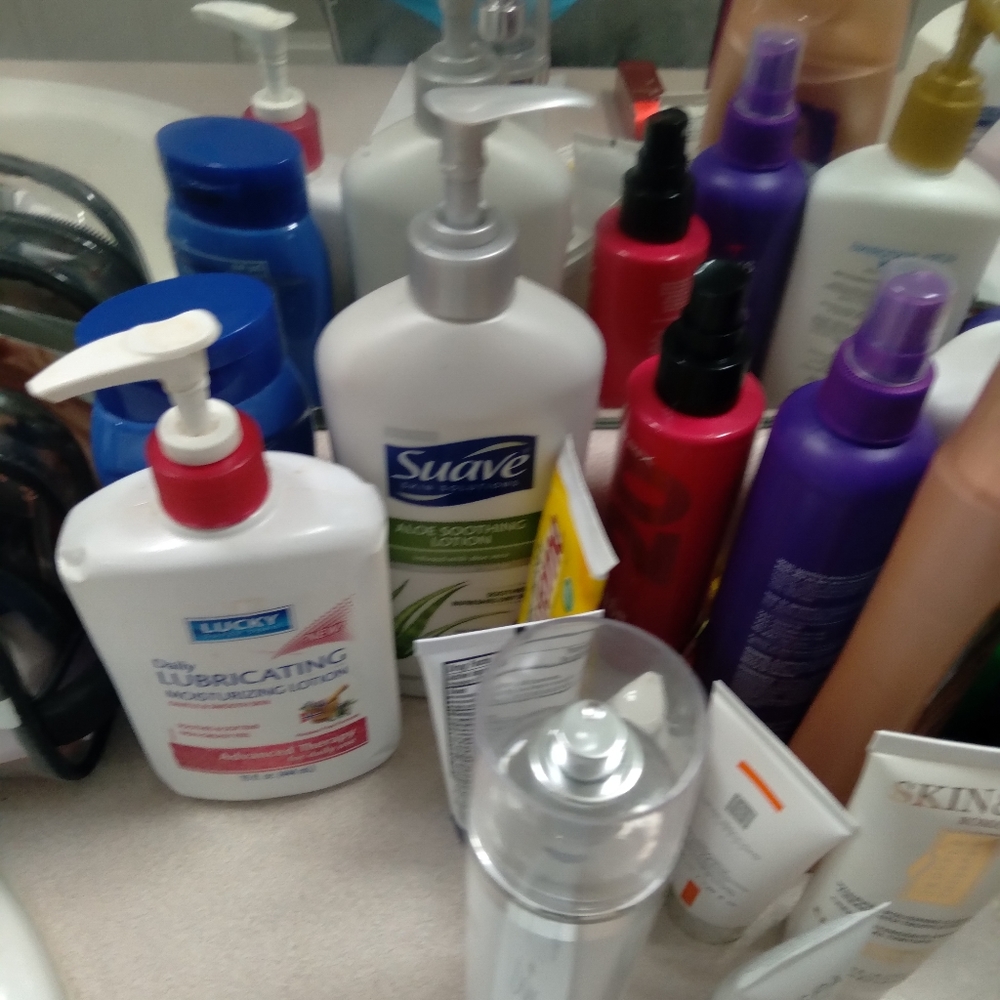 Huge facial skincare make up hygiene lot